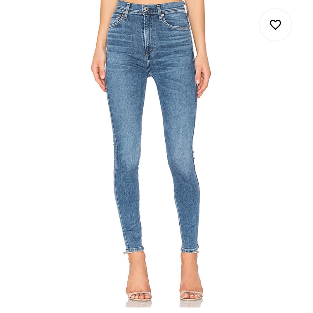Agolde Roxanne Super Skinny High Waisted in Adore